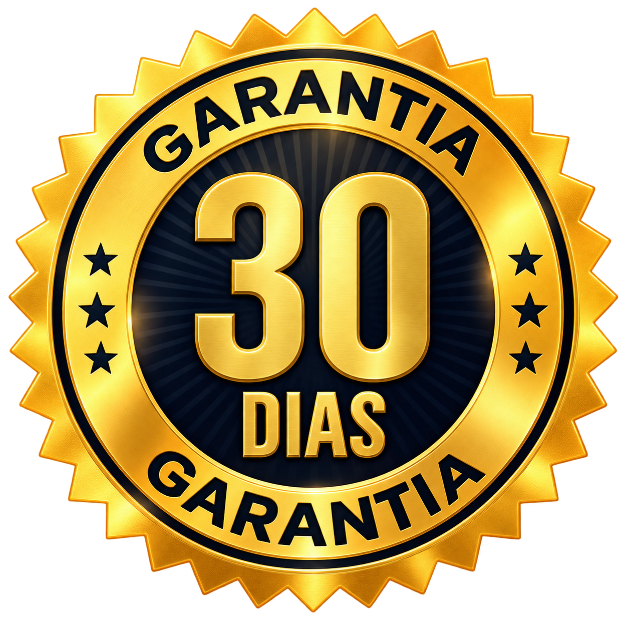 Selo de garantia de 30 dias